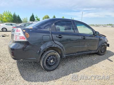 Trzecie zdjęcie samochodu z tyłu: 2010 CHEVROLET AVEO LS VIN:KL1TD5DE3AB102457 - miniatura
