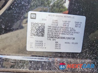 Zdjęcie 13 z 13 samochodu: 2024 CHEVROLET TRAVERSE LT VIN:1GNERGKS0RJ190738 - miniatura