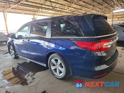 Drugie zdjęcie samochodu z przodu: 2019 HONDA ODYSSEY EXL VIN:5FNRL6H7XKB003592 - miniatura