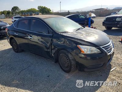 Czwarte zdjęcie samochodu z boku: 2015 NISSAN SENTRA S VIN:3N1AB7AP9FY369993 - miniatura