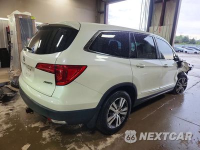 Trzecie zdjęcie samochodu z tyłu: 2017 HONDA PILOT EXL VIN:5FNYF6H57HB032302 - miniatura