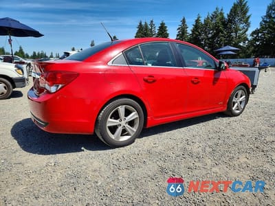 Trzecie zdjęcie samochodu z tyłu: 2012 CHEVROLET CRUZE LT VIN:1G1PG5SC1C7337344 - miniatura