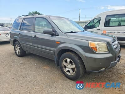 Czwarte zdjęcie samochodu z boku: 2007 HONDA PILOT EXL VIN:2HKYF18567H527321 - miniatura