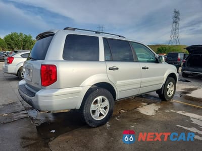 Trzecie zdjęcie samochodu z tyłu: 2005 HONDA PILOT EXL VIN:2HKYF18695H508266 - miniatura