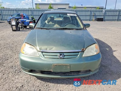 Piąte zdjęcie samochodu w środku: 2003 HONDA CIVIC LX VIN:2HGES16673H915382 - miniatura