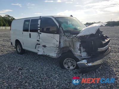 Czwarte zdjęcie samochodu z boku: 2022 CHEVROLET EXPRESS G2500 VIN:1GCWGAFP9N1169256 - miniatura