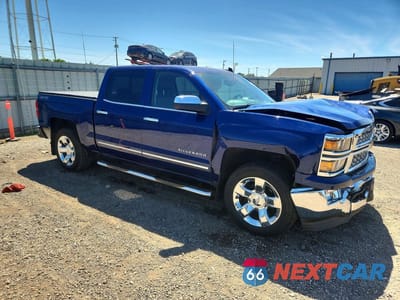 Czwarte zdjęcie samochodu z boku: 2014 CHEVROLET SILVERADO K1500 LTZ VIN:3GCUKSEC6EG383570 - miniatura