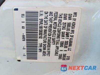 Zdjęcie 13 z 13 samochodu: 2003 HONDA ODYSSEY EX VIN:5FNRL18613B082162 - miniatura