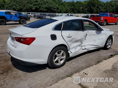Trzecie zdjęcie samochodu z tyłu: 2017 CHEVROLET MALIBU LS VIN:1G1ZC5ST9HF242029 - miniatura