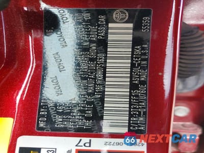 Zdjęcie 13 z 13 samochodu: 2017 TOYOTA CAMRY SE VIN:4T1BF1FK8HU751630 - miniatura