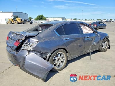 Trzecie zdjęcie samochodu z tyłu: 2015 HONDA ACCORD EXL VIN:1HGCR2F86FA120322 - miniatura