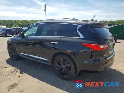 Drugie zdjęcie samochodu z przodu: 2013 INFINITI JX35 BASE VIN:5N1AL0MM2DC313334 - miniatura