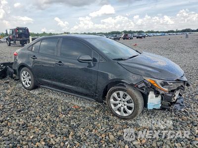 Czwarte zdjęcie samochodu z boku: 2022 TOYOTA COROLLA LE VIN:5YFEPMAE7NP370166 - miniatura