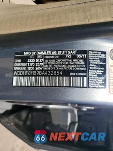 Zdjęcie 12 z 12 samochodu: 2011 MERCEDES-BENZ E 350 4MATIC VIN:WDDHF8HB9BA432854 - miniatura