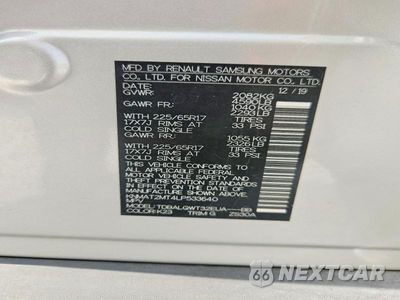Zdjęcie 14 z 14 samochodu: 2020 NISSAN ROGUE SV VIN:KNMAT2MT4LP533640 - miniatura