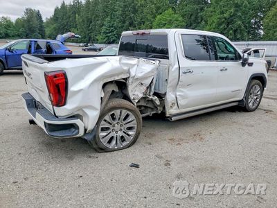 Trzecie zdjęcie samochodu z tyłu: 2020 GMC SIERRA K1500 DENALI VIN:1GTU9FEL7LZ223603 - miniatura