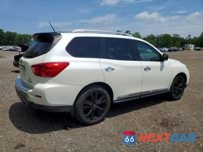 Trzecie zdjęcie samochodu z tyłu: 2017 NISSAN PATHFINDER S VIN:5N1DR2MM8HC681398 - miniatura