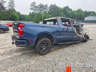 Trzecie zdjęcie samochodu z tyłu: 2023 CHEVROLET SILVERADO K1500 RST VIN:1GCUDEED8PZ204680 - miniatura