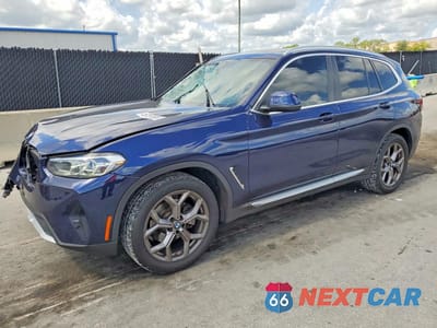 2022 BMW X3 SDRIVE30I 5UX43DP05N9J34543 - główne zdjęcie licytacji z USA - miniatura