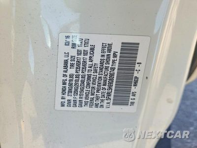 Zdjęcie 14 z 14 samochodu: 2016 HONDA ODYSSEY EXL VIN:5FNRL5H69GB090748 - miniatura