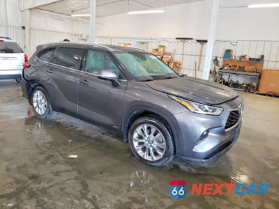 Czwarte zdjęcie samochodu z boku: 2023 TOYOTA HIGHLANDER HYBRID LIMITED VIN:5TDXBRCH0PS109323 - miniatura