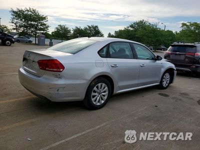 Trzecie zdjęcie samochodu z tyłu: 2013 VOLKSWAGEN PASSAT S VIN:1VWAH7A36DC059151 - miniatura