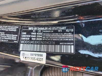 Zdjęcie 12 z 12 samochodu: 2014 MERCEDES-BENZ CLA 250 VIN:WDDSJ4EBXEN054316 - miniatura