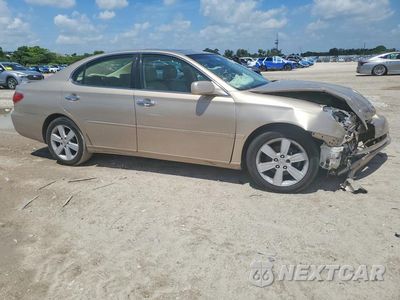 Czwarte zdjęcie samochodu z boku: 2005 LEXUS ES 330 VIN:JTHBA30G355077975 - miniatura