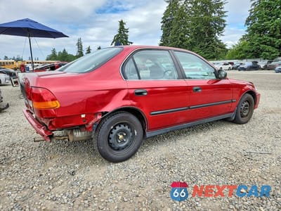 Trzecie zdjęcie samochodu z tyłu: 1998 HONDA CIVIC LX VIN:1HGEJ667XWL020114 - miniatura