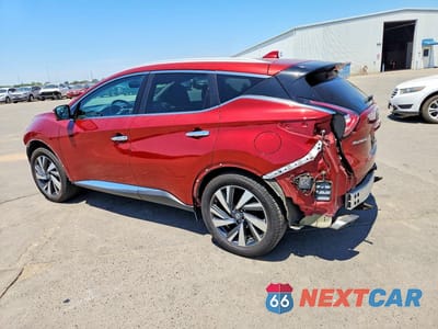 Drugie zdjęcie samochodu z przodu: 2017 NISSAN MURANO PLATINUM VIN:5N1AZ2MG2HN177933 - miniatura
