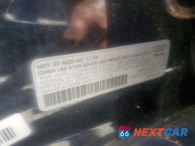 Zdjęcie 12 z 12 samochodu: 2007 AUDI A6 3.2 VIN:WAUAH74F27N074227 - miniatura