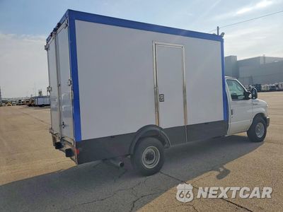 Trzecie zdjęcie samochodu z tyłu: 2023 FORD E350 REFRIGERATED BOX TRUCK VIN:1FDWE3FK7PDD32070 - miniatura