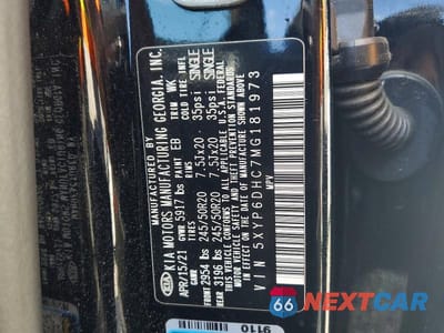 Zdjęcie 13 z 13 samochodu: 2021 KIA TELLURIDE S VIN:5XYP6DHC7MG181973 - miniatura