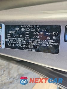 Zdjęcie 13 z 13 samochodu: 2023 KIA FORTE LXS VIN:3KPF24AD4PE531166 - miniatura