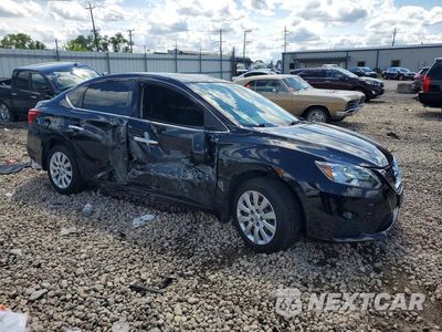 Czwarte zdjęcie samochodu z boku: 2019 NISSAN SENTRA S VIN:3N1AB7AP3KY445962 - miniatura