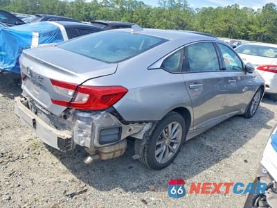 Trzecie zdjęcie samochodu z tyłu: 2021 HONDA ACCORD LX VIN:1HGCV1F14MA024159 - miniatura