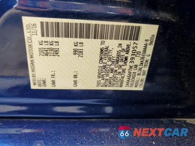 Zdjęcie 13 z 13 samochodu: 2017 NISSAN MAXIMA 3.5 SR VIN:1N4AA6AP7HC393057 - miniatura