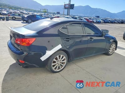 Trzecie zdjęcie samochodu z tyłu: 2008 LEXUS IS 250 VIN:JTHCK262X82027362 - miniatura