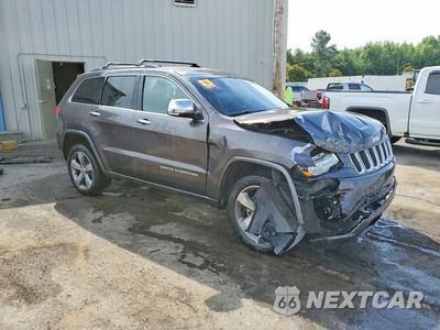 Czwarte zdjęcie samochodu z boku: 2015 JEEP GRAND CHEROKEE OVERLAND VIN:1C4RJFCG9FC753534 - miniatura