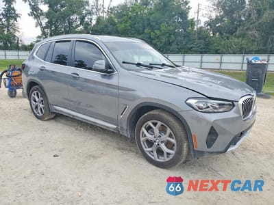 Czwarte zdjęcie samochodu z boku: 2024 BMW X3 SDRIVE30I VIN:5UX43DP06R9T42582 - miniatura