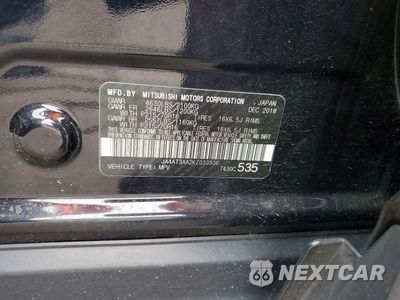 Zdjęcie 12 z 12 samochodu: 2019 MITSUBISHI ECLIPSE CROSS ES VIN:JA4AT3AA2KZ033806 - miniatura