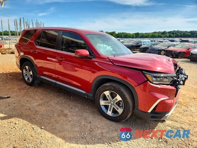 Czwarte zdjęcie samochodu z boku: 2024 HONDA PILOT EXL VIN:5FNYG1H46RB002636 - miniatura