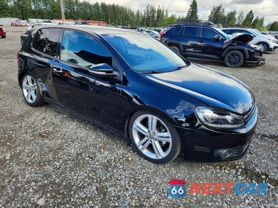 Czwarte zdjęcie samochodu z boku: 2010 VOLKSWAGEN GOLF VIN:WVWAB7AJ2AW300362 - miniatura