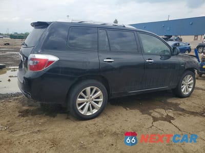 Trzecie zdjęcie samochodu z tyłu: 2009 TOYOTA HIGHLANDER HYBRID LIMITED VIN:JTEEW44A392036275 - miniatura