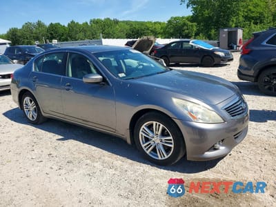 Czwarte zdjęcie samochodu z boku: 2010 INFI G37 COUPE VIN:JN1CV6AR6AM452210 - miniatura