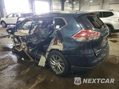 Drugie zdjęcie samochodu z przodu: 2015 NISSAN ROGUE SL VIN:5N1AT2MV6FC895882 - miniatura