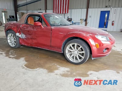 Czwarte zdjęcie samochodu z boku: 2008 MAZDA MX-5 MIATA VIN:JM1NC25F080152071 - miniatura