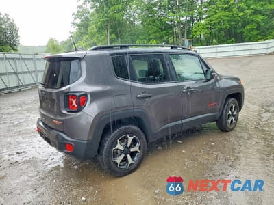 Trzecie zdjęcie samochodu z tyłu: 2021 JEEP RENEGADE TRAILHAWK VIN:ZACNJDC13MPN30569 - miniatura