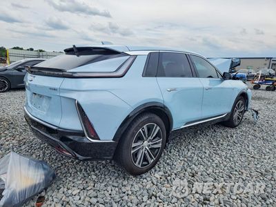 Trzecie zdjęcie samochodu z tyłu: 2024 CADILLAC LYRIQ LUXURY VIN:1GYKPPRK8RZ104644 - miniatura