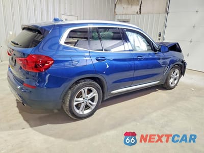 Trzecie zdjęcie samochodu z tyłu: 2018 BMW X3 XDRIVE30I VIN:5UXTR9C55JLD74149 - miniatura